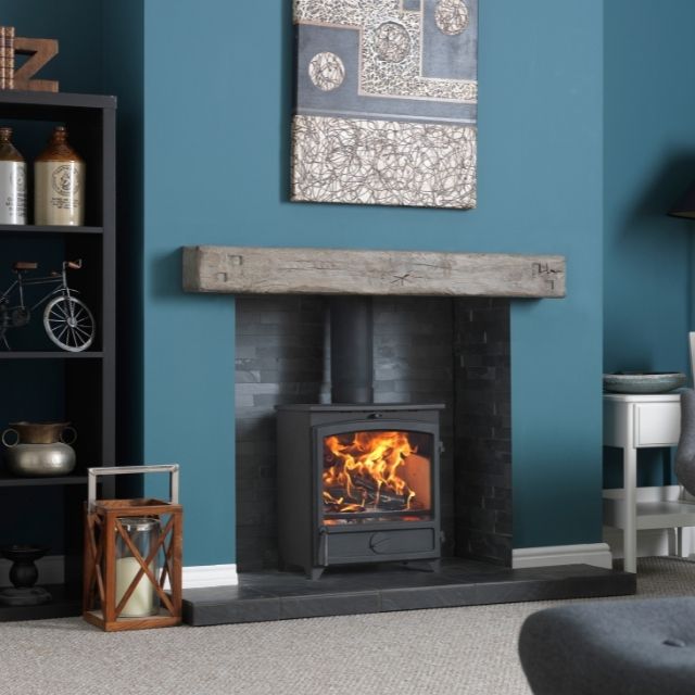 Go Eco 5kW Plus Wide Stove (Cast Door)